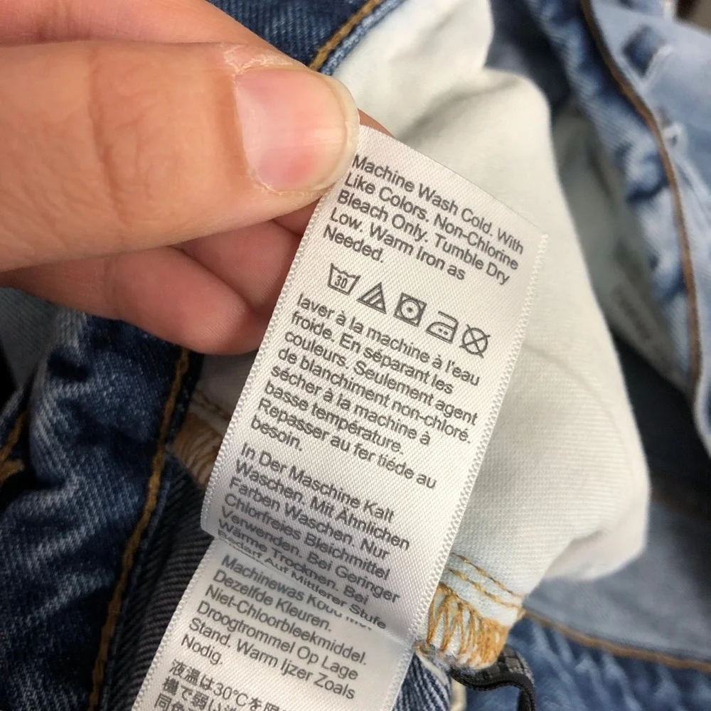 Madewell The Perfect Jean Short Womens 31 12 Cutoff Denim High Rise Festival